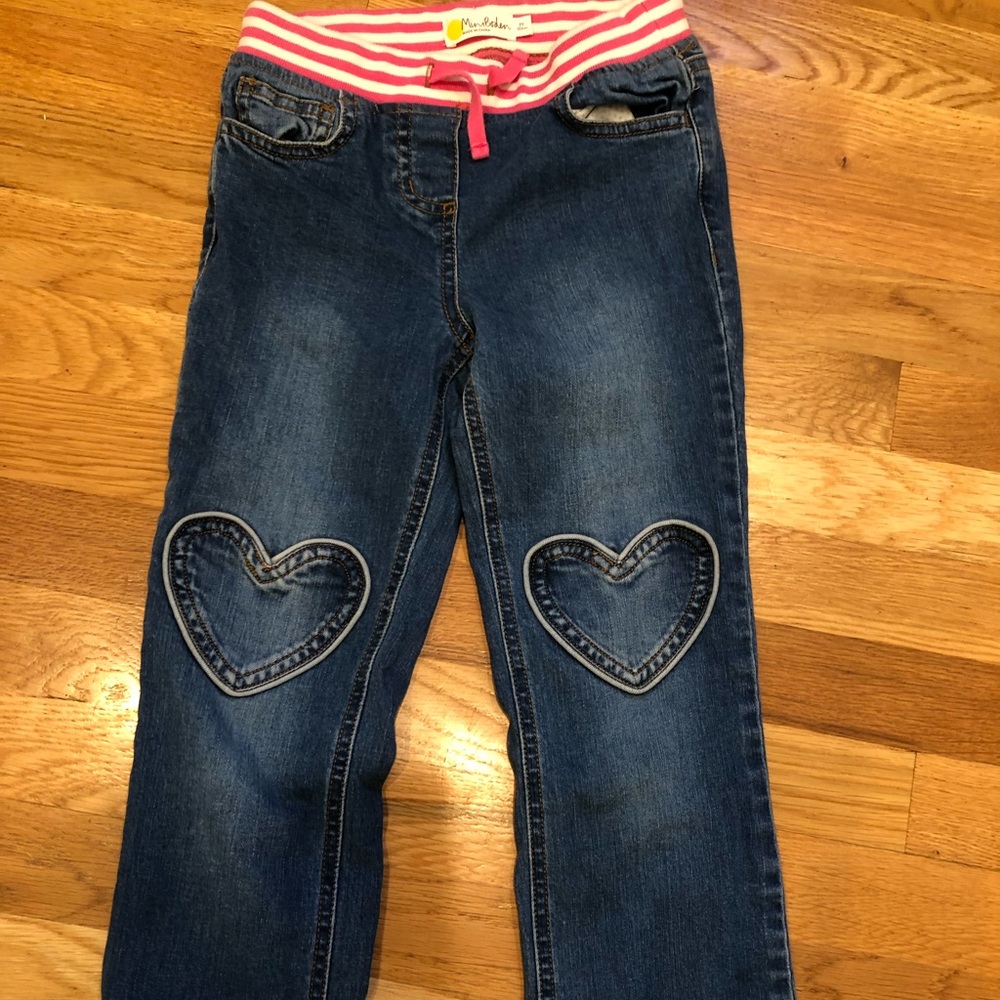 Mini Boden girls 7 jeans